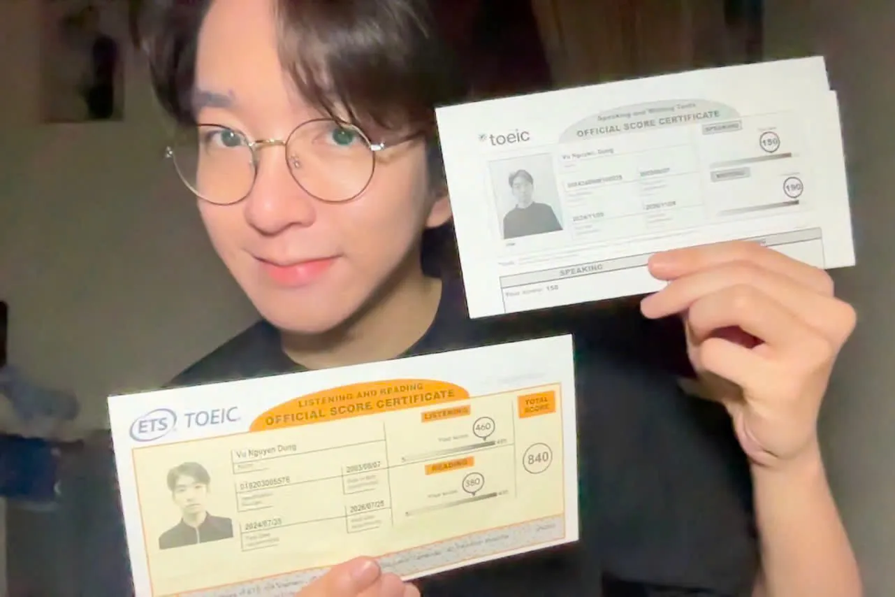 Feedback học viên Edmicro TOEIC 12